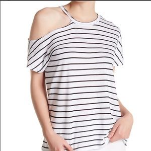 Cold shoulder t-shirt
